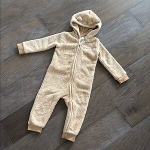 NIKE Cozy Teddy Bear Onesie (24M)